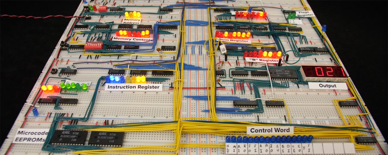 Ben&#39;s 8 bit computer, from https://eater.net/8bit/