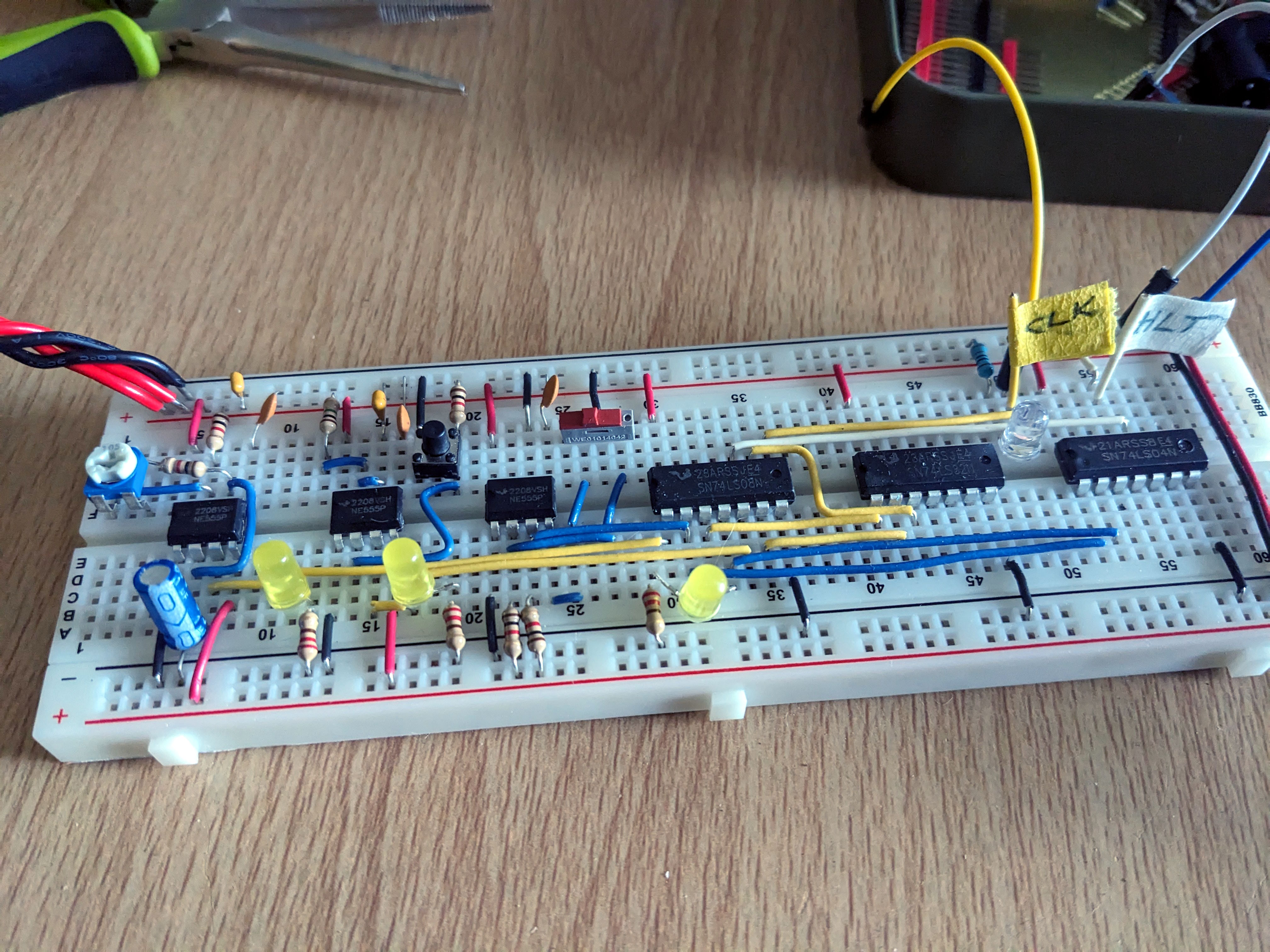 breadboard computer clock module
